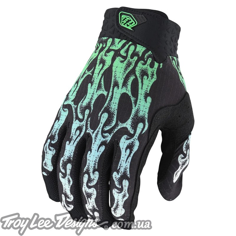 Вело перчатки TLD AIR GLOVE ; SLIME HANDS [FLO GREEN] MD